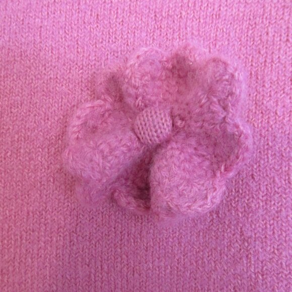 GAP MATERNITY WOMEN'S SIZE L SWEATER PINK CARDIGAN CLASSIC LS KNIT WOOL BLEND W/ - Picture 4 of 12